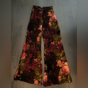 Karen Millen - Floral Wide-Leg Pants - S